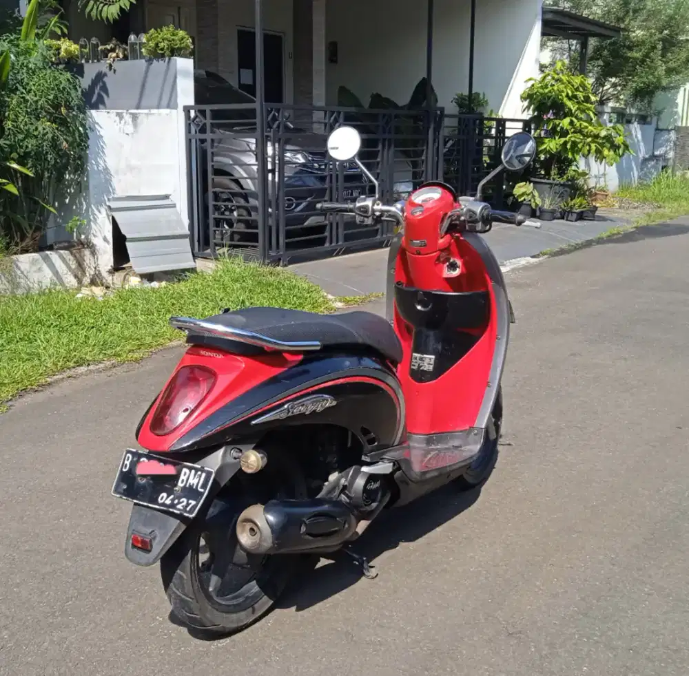 scoopy karburator istimewa sekali