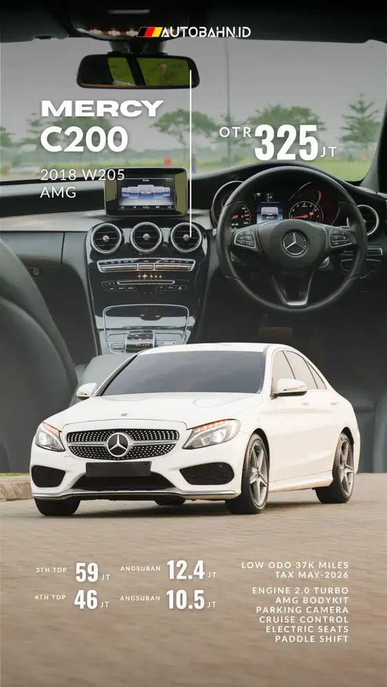 Mercedes Benz C200 AMG 2018 (W205)