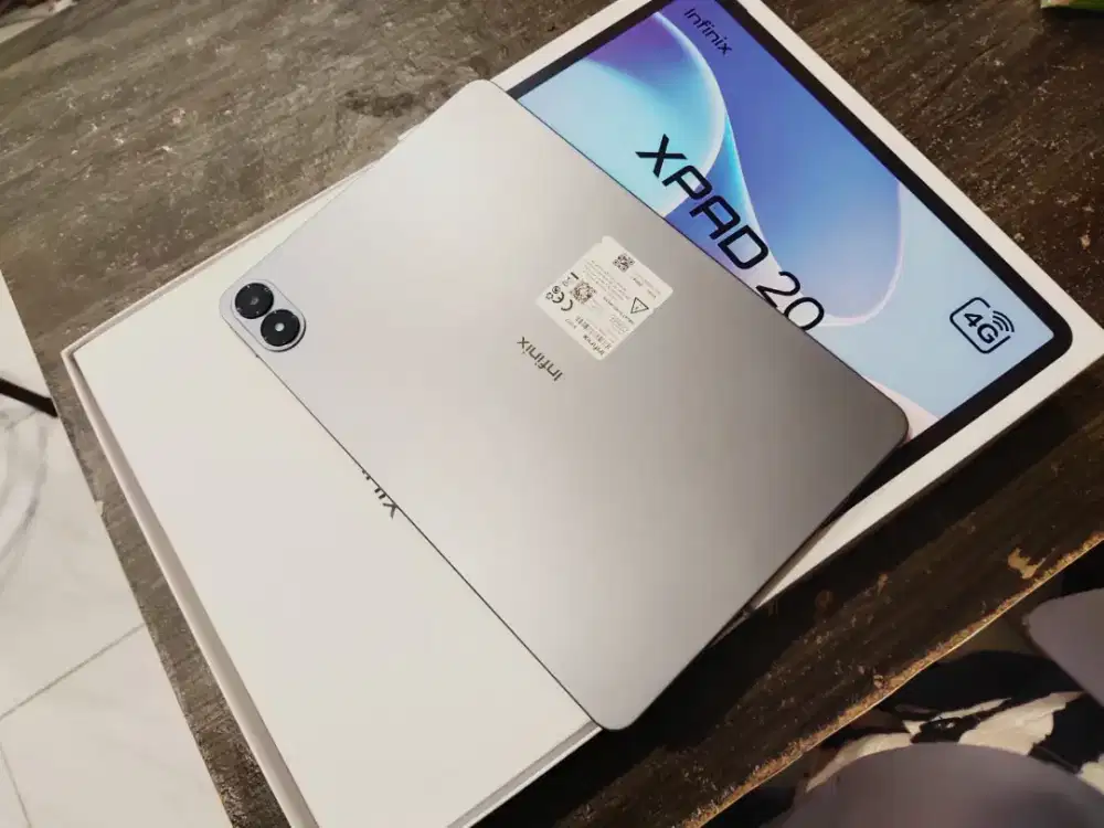 Infinix X PAD 20 (8/266), Bisa Pakai Kartu