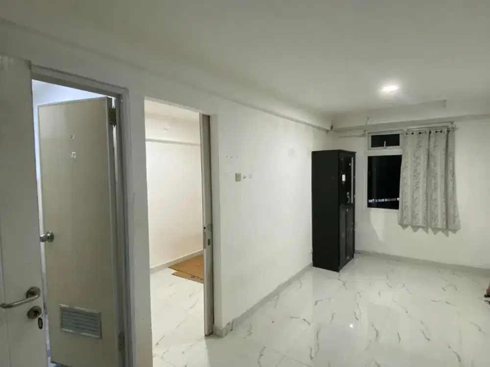 Disewa Rusunami Bandar Kemayoran Tower A4 1BR Uk. 30m2 Kosongan Bersih (Siap Pakai !)