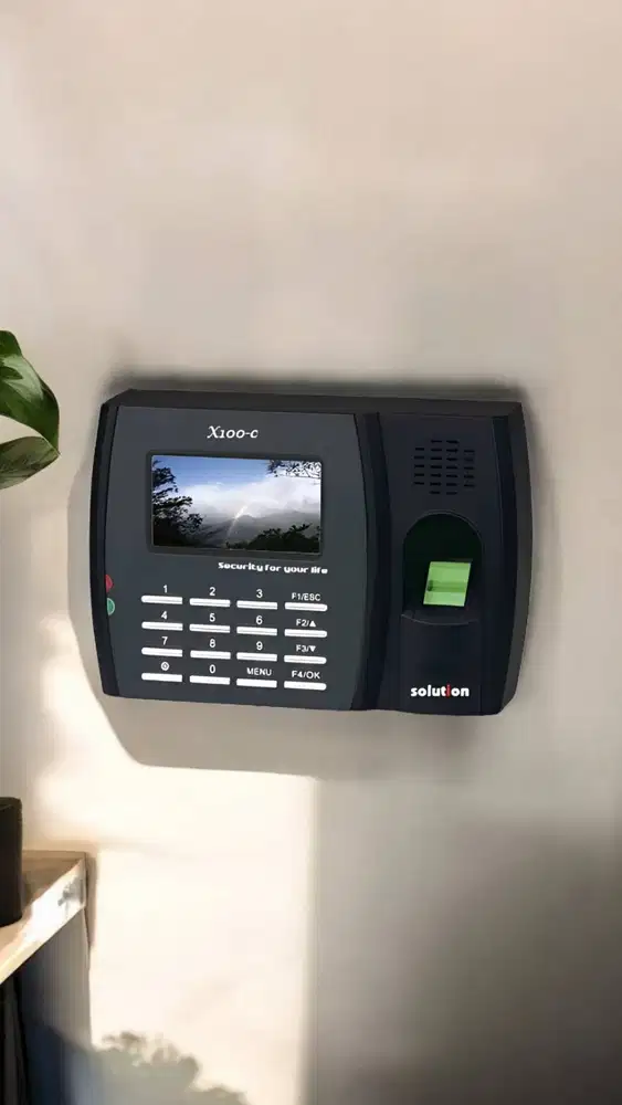 Mesin Absensi Solution X100-C Fingerprint Sidik Jari