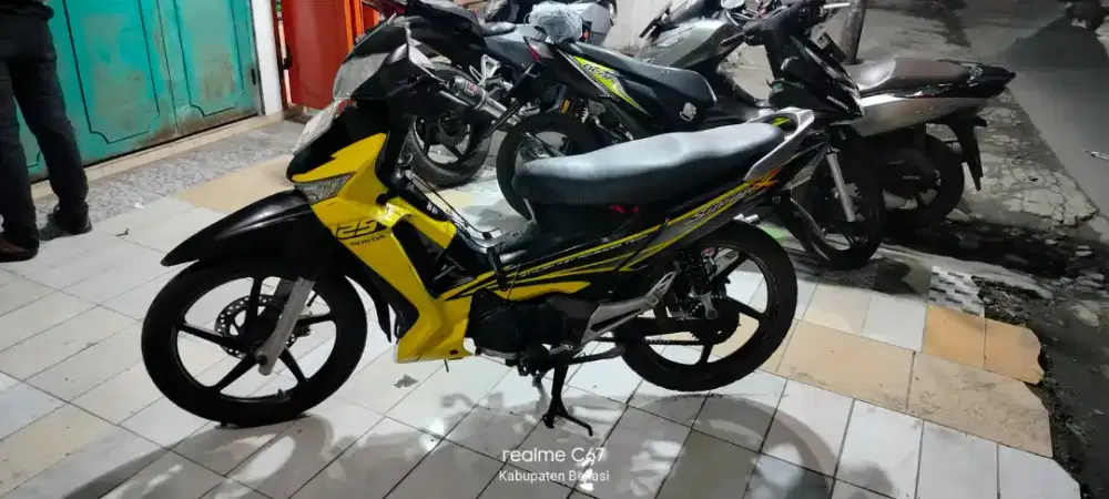 SUPRA X 125 ASLI KUNING
