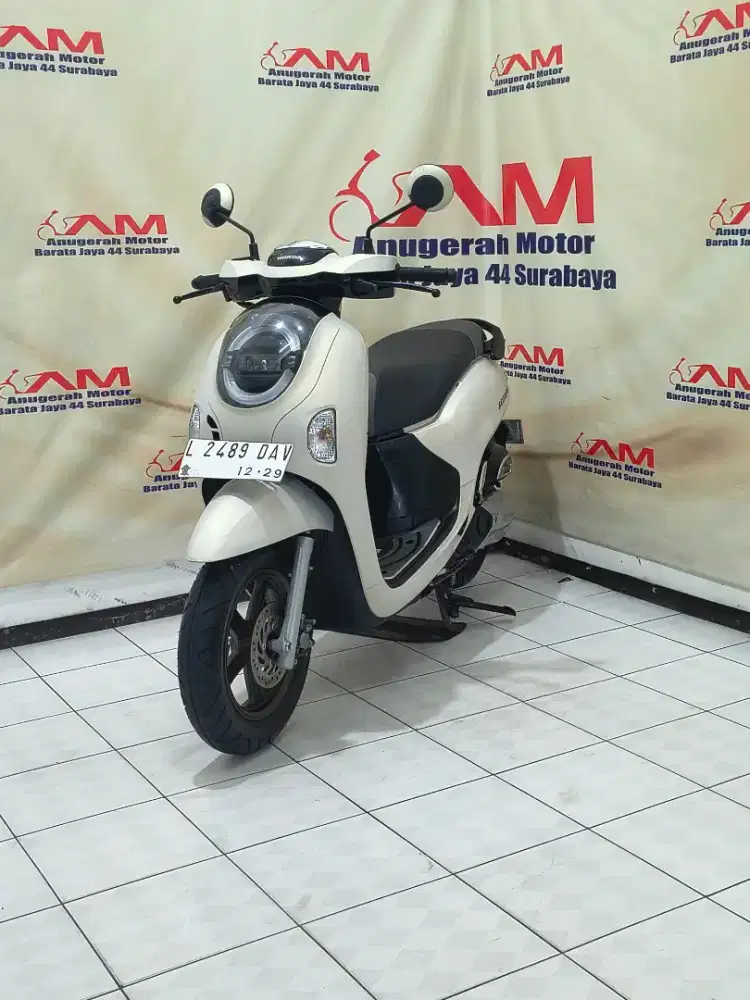 Am Barata #Km 6 Ribu Honda New Scoopy Prestige tahun 2024 Putih Doff