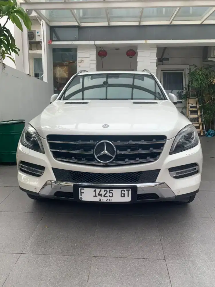Mercedes-benz ml250 CDI Diesel nik 2014 putih white