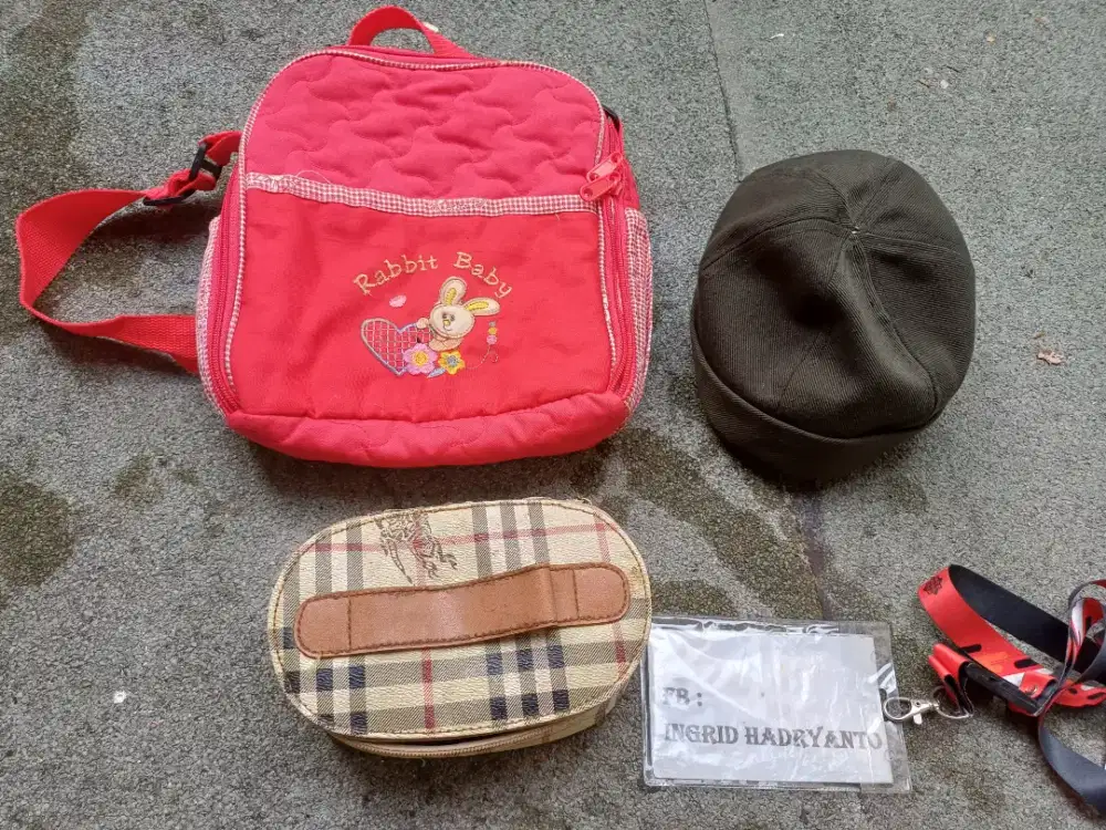 Tas Baby Kecil, Topi Army, Tempat Kosmetik