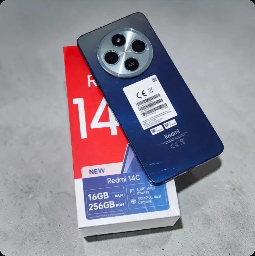 Ram 8GB memori 256GB | Xiaomi Redmi 14c mulus