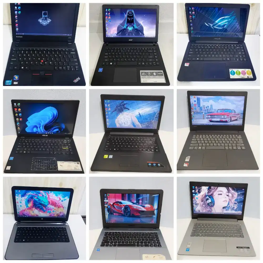 Laptop mulai dari 1,5 jutaan aja