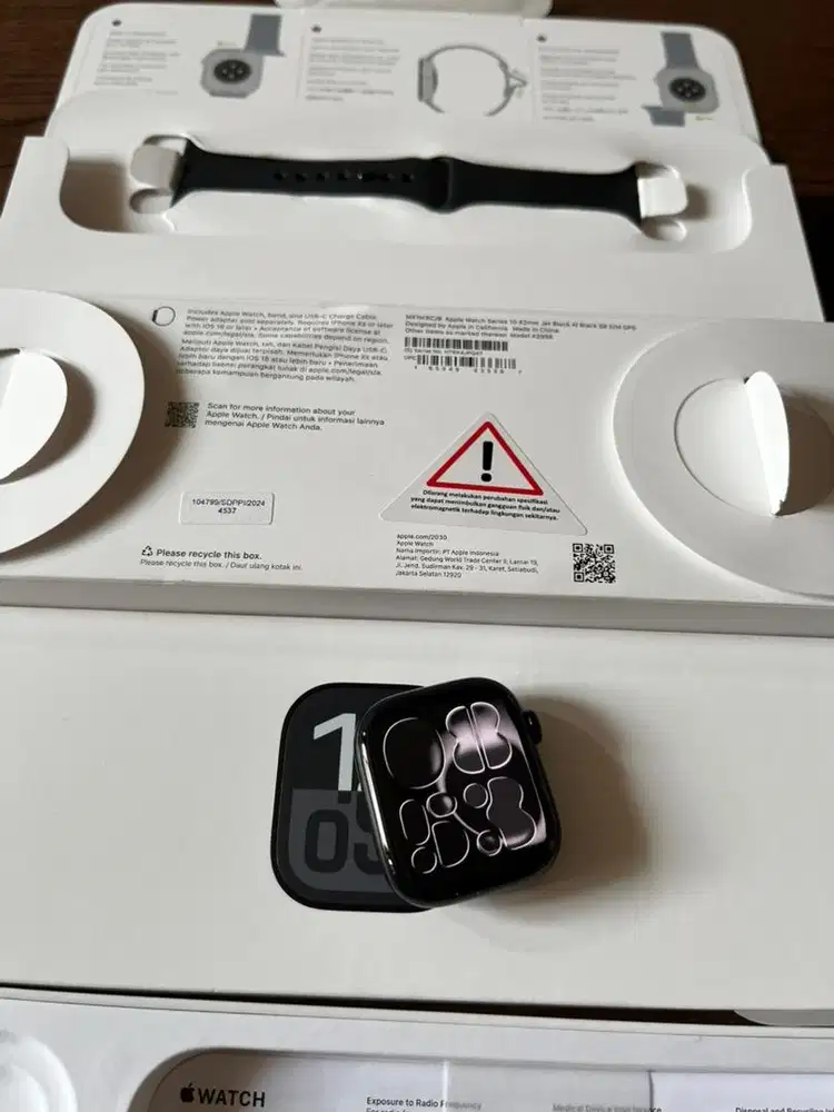 Apple watch series 10 42mm ibox resmi like new
