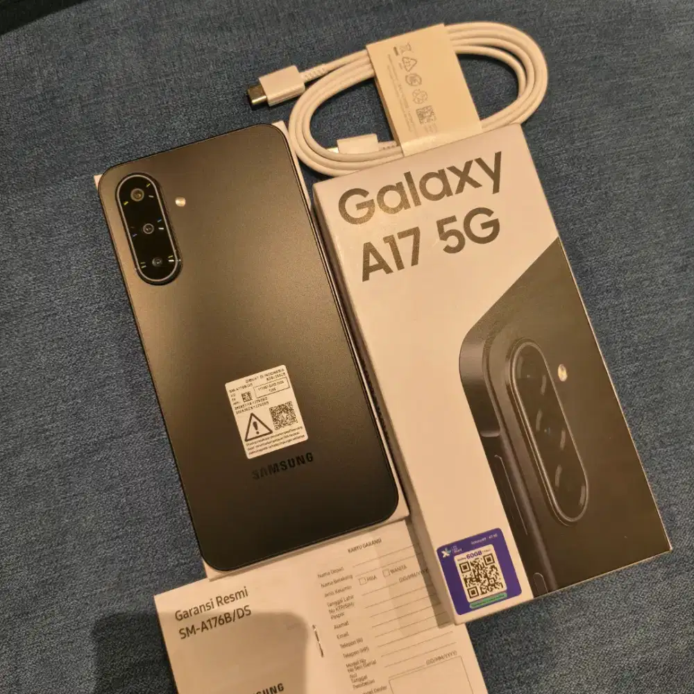 Samsung Galaxy A17 5G 8/256GB Black Resmi SEIN Maret 2027