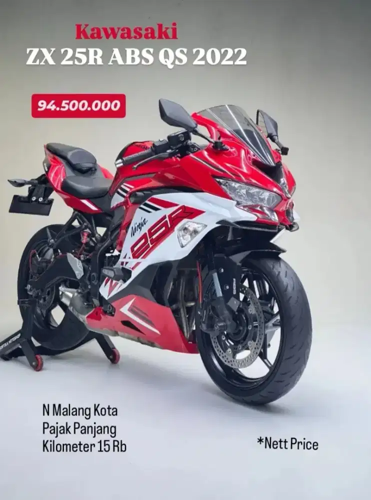Kawasaki Ninja ZX25R tahun 2022