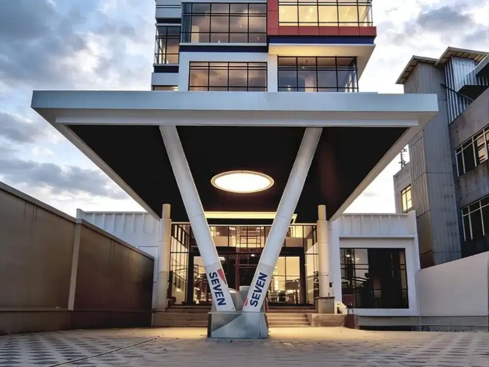 dijual gedung kantor 6 lantai di jalan raya otista cawang jakarta timur