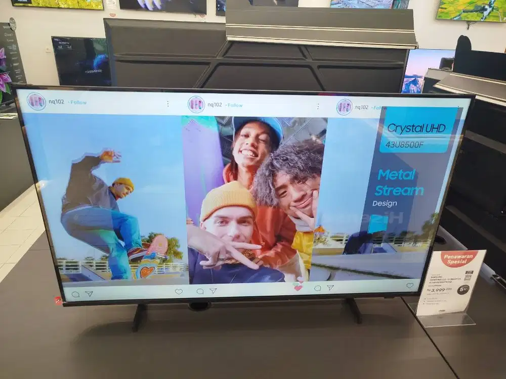 Tv samsung 43 type ua43u8500