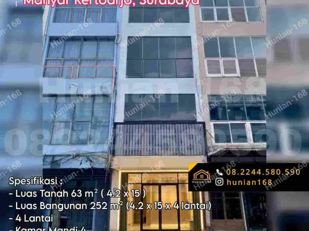 JUAL SEWA Ruko Strategis Jalan Raya Manyar Kertoarjo Indah Dharmahusada Kertajaya Merr Surabaya Timur Ir Sukarno Soekarno Hatta