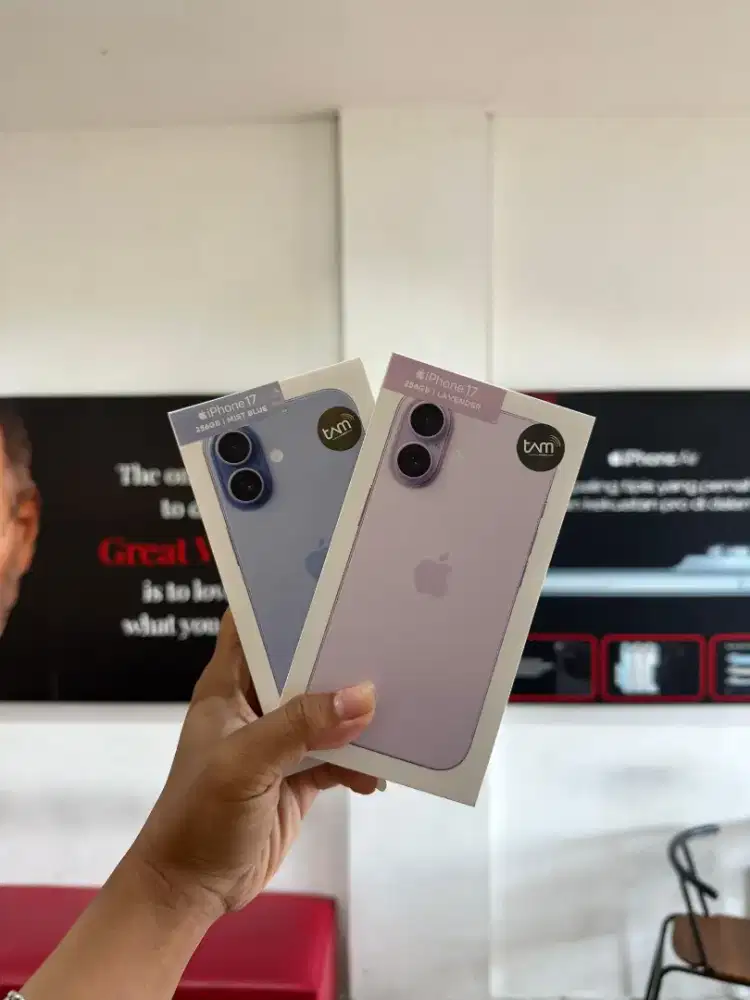 iPHONE 17 BASIC 256GB NEW GARANSI RESMI TAM PA/A