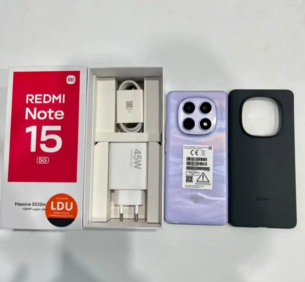 Redmi Note 15 5G RAM 12GB/512GB free redmi buds 6 active