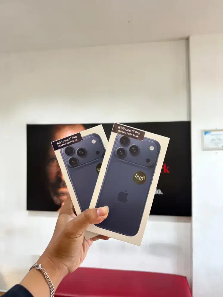 iPHONE 17 PRO 256GB BLUE GARANSI RESMI TAM