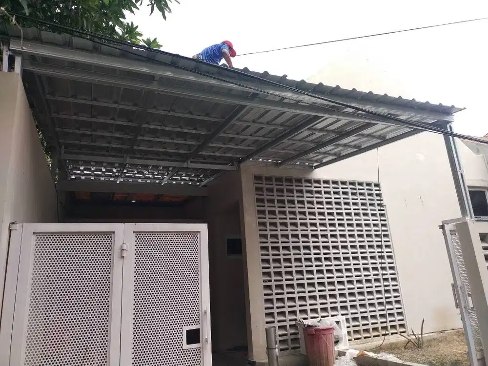 Kanopi Baja Ringan MURAH BERKUALITAS Hnya Dari BIMA TRUSS