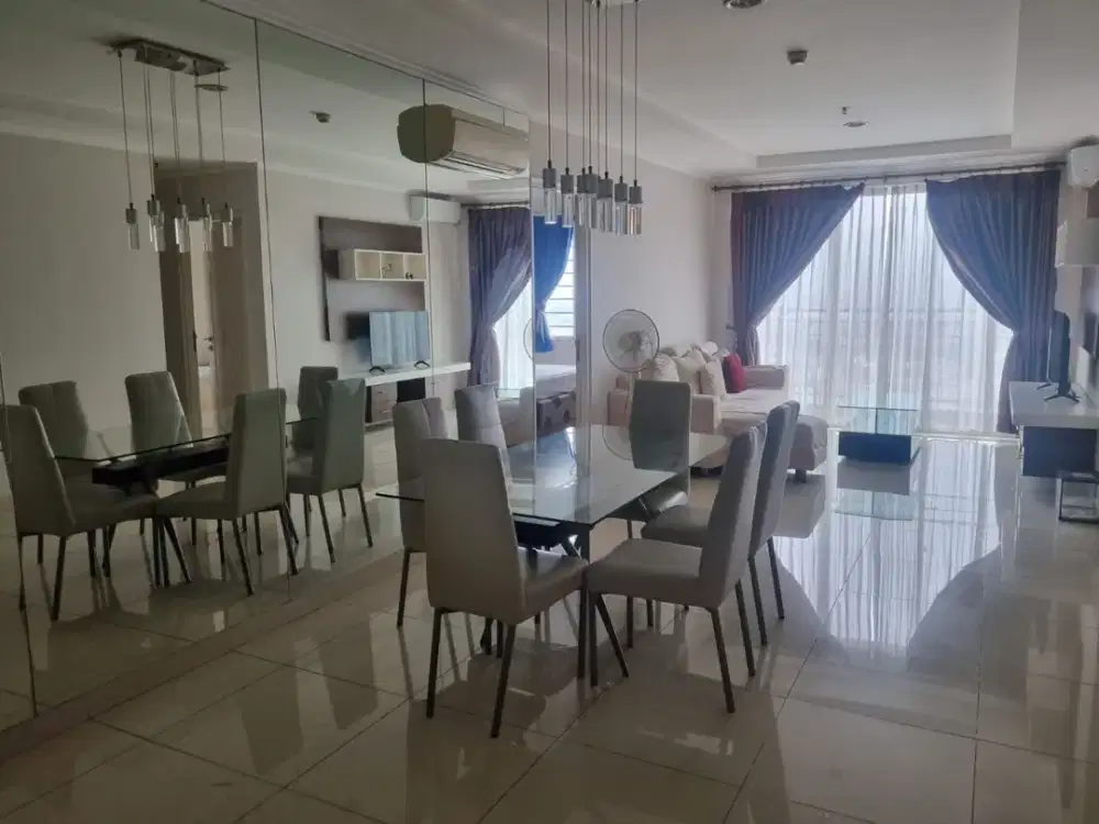 Dijual Cepat 3+1BR Frenchwalk Kelapa Gading Tower Evian | 110 m² | Lantai 23 | Siap Huni | 1,9 M Nego
