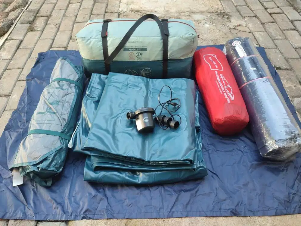 di jual 1 set perlengkapan tenda