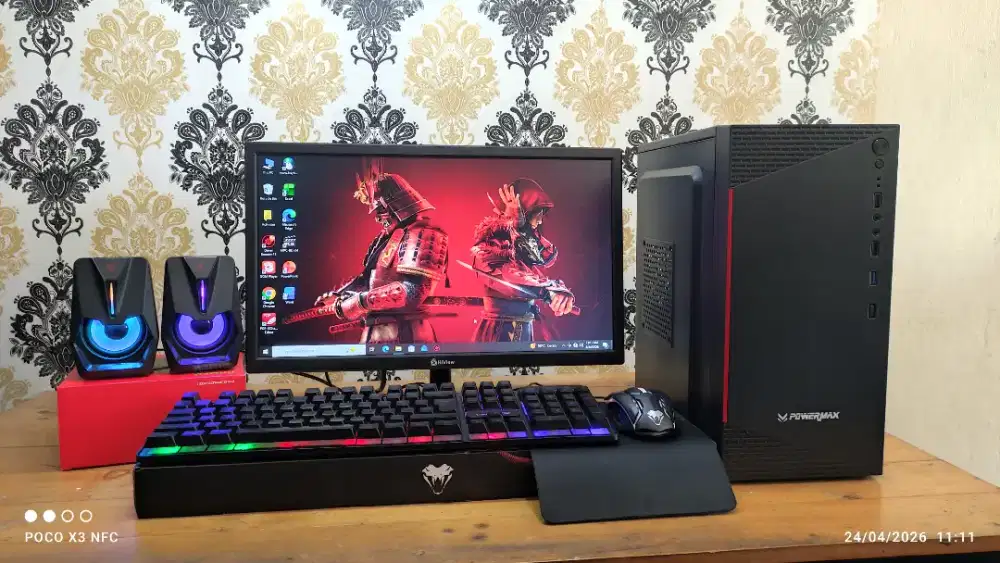 PC BARU FULLSET CORE I5 (8/256GB) LED 20 INC NORMAL GARANSI 1 TAHUN