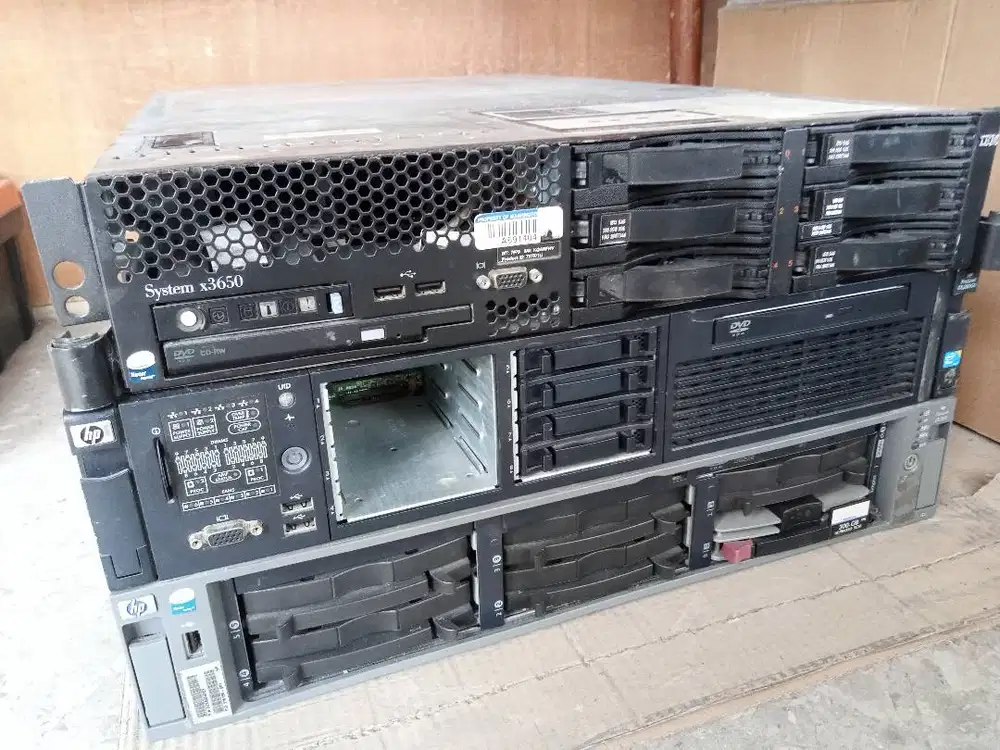 Limbah Rongsok server Hp IBM