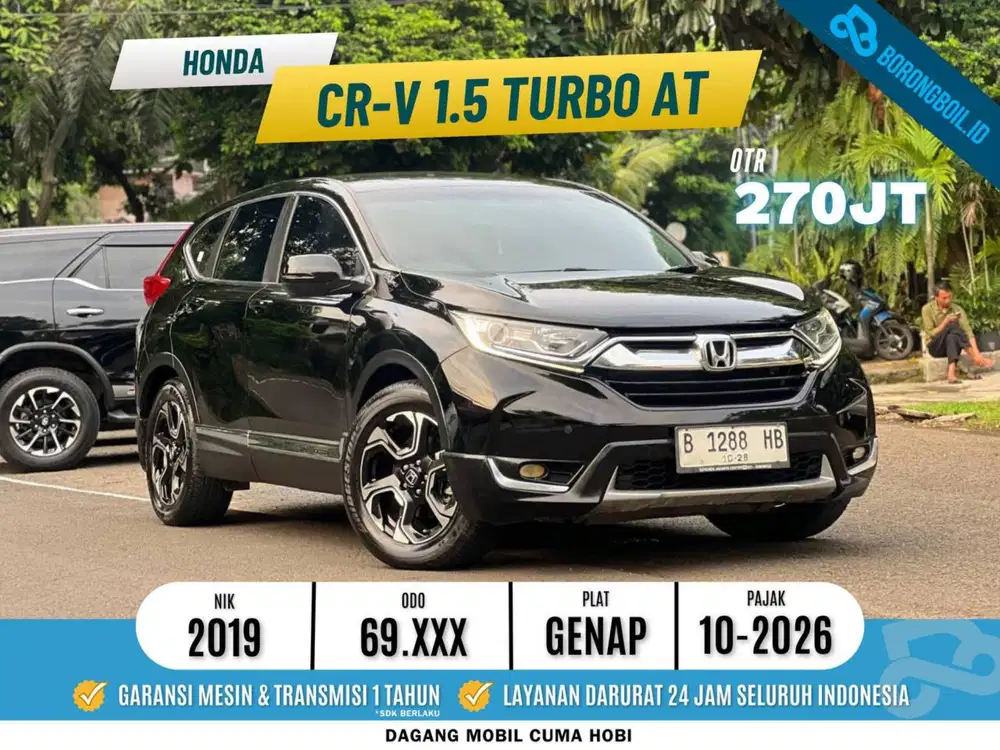 Honda Crv 1.5 turbo 2019 Hitam