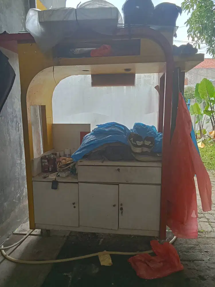 Gerobak atau Counter usaha