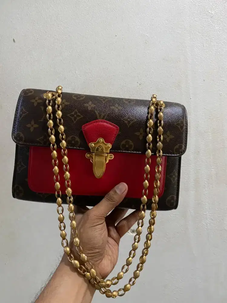 Tas louis vuitton victoire mono super bagus kualiti