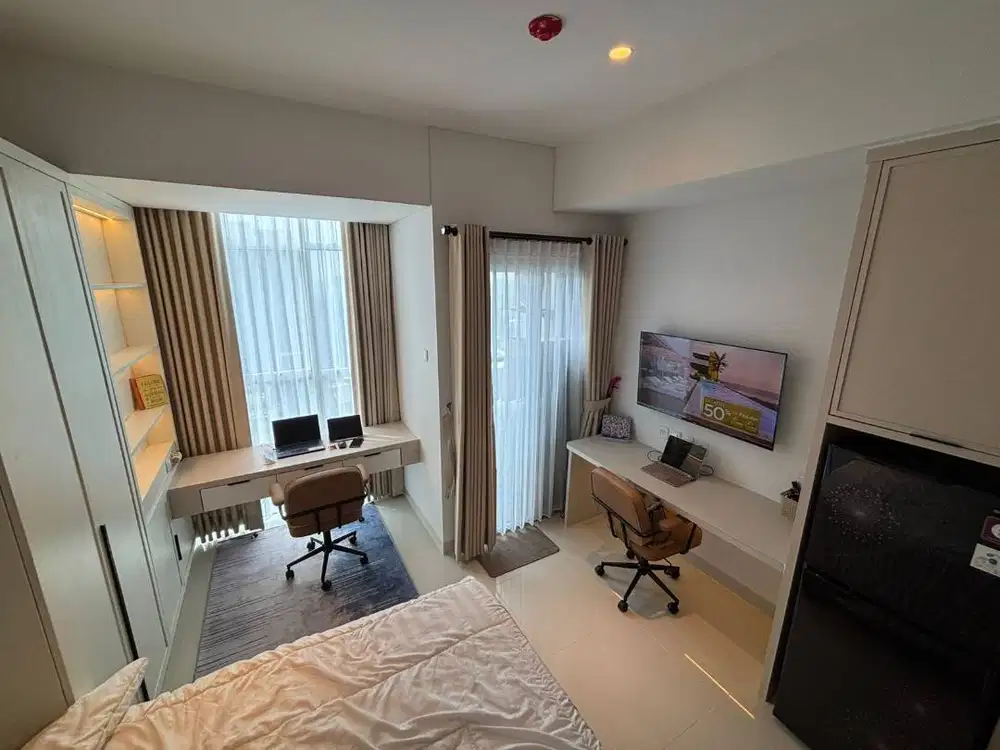 Roseville Apartemen SEWA RENT STUDIO BSD FURNISH FREE WIFI IPL BULANAN