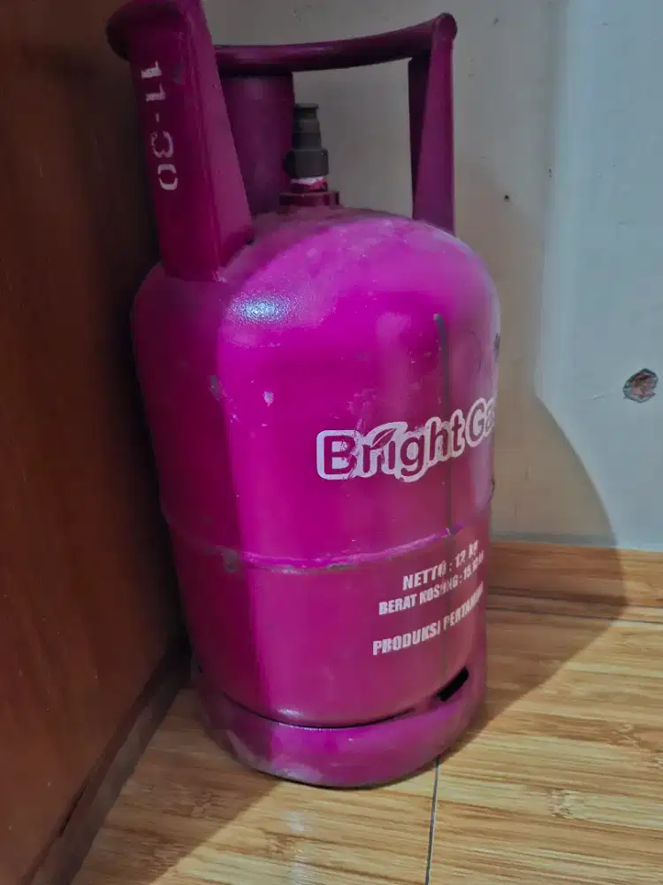 Tabung BRIGHt GAS 12 kg exp 2030 nominus