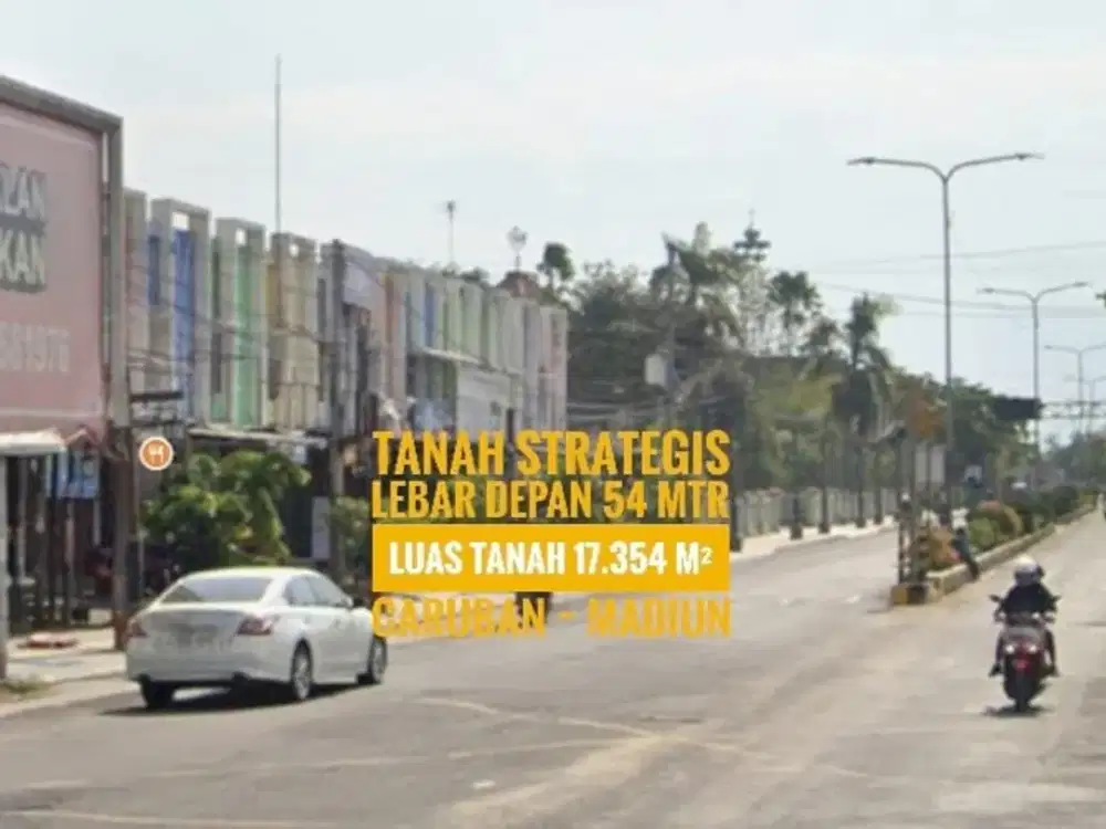 H// Tanah LD 54 mtr, Jalan Panglima Sudirman Caruban MADIUN, Ciamik