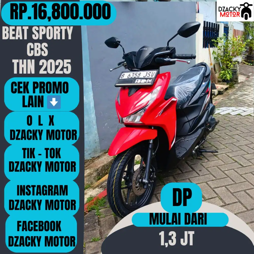 BEAT SPORTY CBS THN 2025 SECOND LIKE NEW