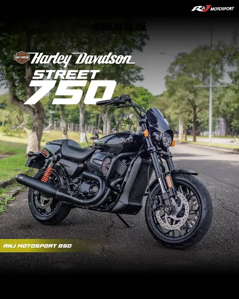 (Full Paper) Harley Davidson street rod 750 Nik 2018 KM 2.000an