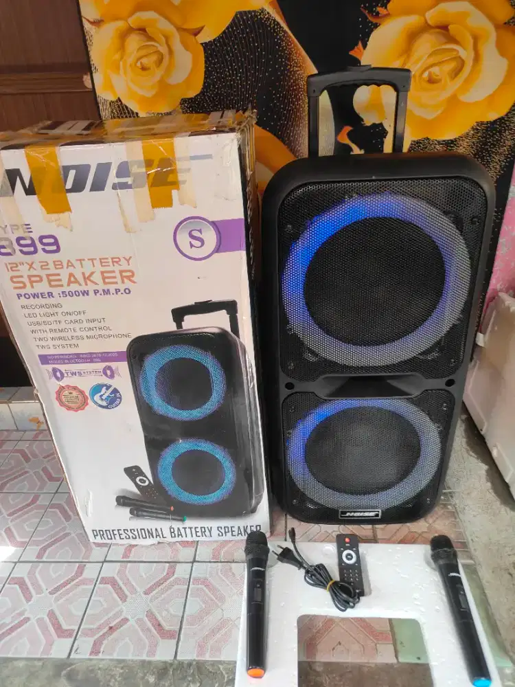 Salon portable noise 12 in doble