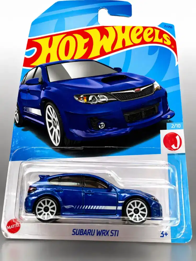 Hot Wheels Subaru WRX STI Blue