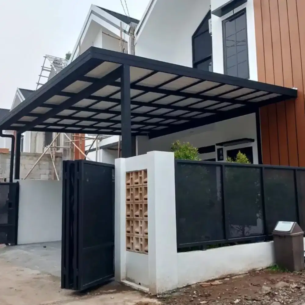 Pasang kanopi dan garasi baja ringan