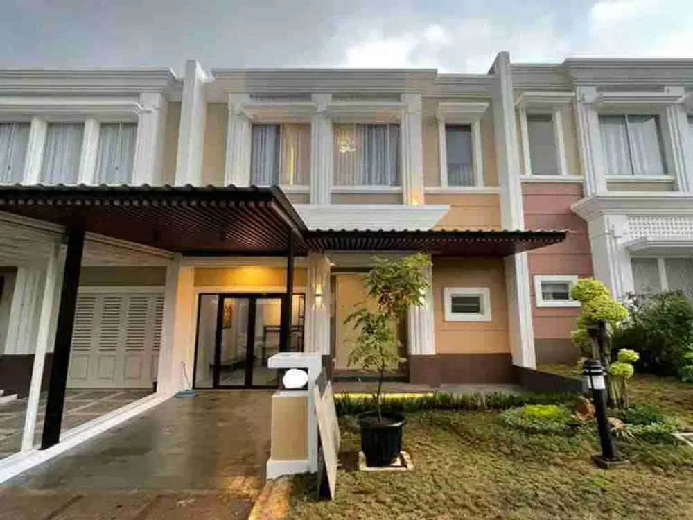 JUAL RUMAH FULL FURNISHED DI THE SPRINGS FLAMINGO SUMMARECON GADING SERPONG