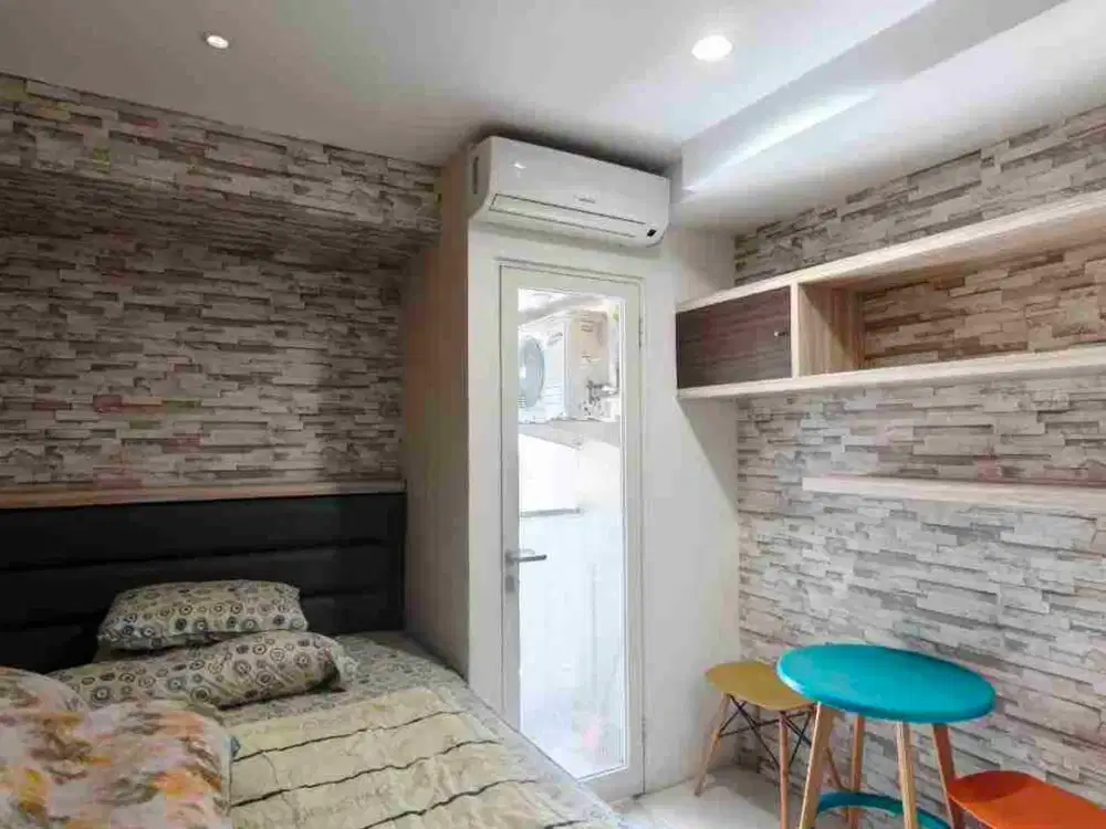 PUNCAK BUKIT GOLF FULL FURNISH ‼️ Jual Apartemen Studio dekat Pakuwon Mall Surabaya Barat