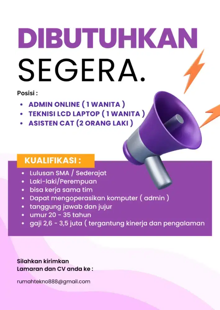 Lowongan kerja LM.IT