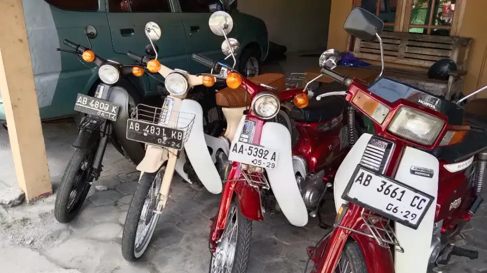 Honda c70 siap pakai