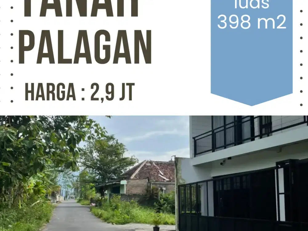 Tanah Pekarangan Jl. Palagan km 11, Lingkungan Perumahan & Pemukiman, udara sejuk asri lingkungan Nasionalis