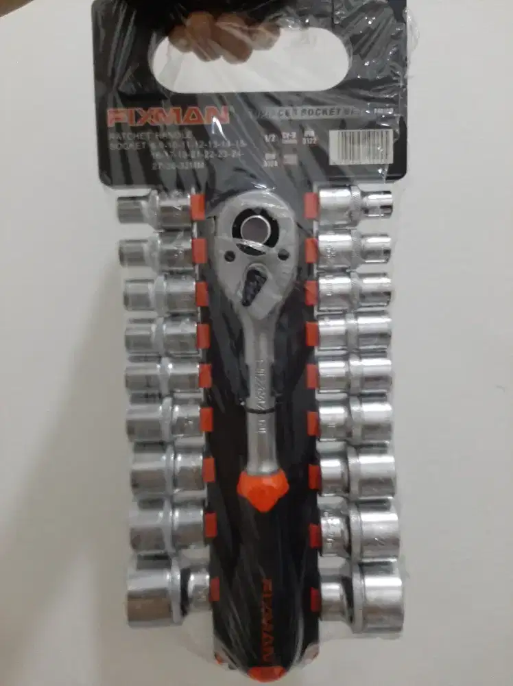 Rachet merk FIXMAN kunci sok 1/2 _  8-32mm