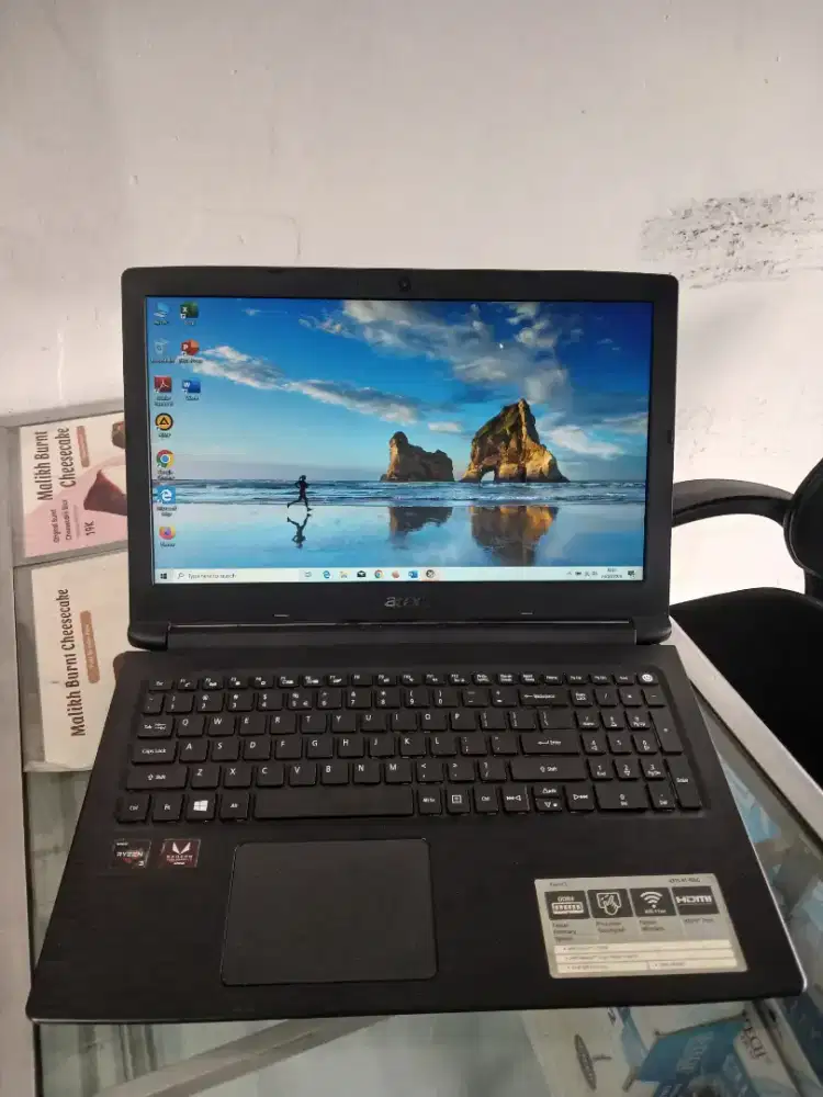 Laptop Acer Aspire A315 Amd Ryzen 3 ram 4 ssd 256