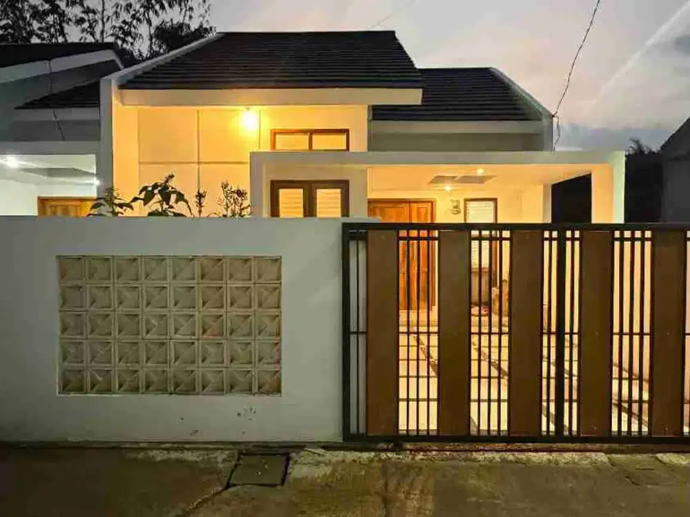 Rumah kpr all in 5jt free pagar+kanopy Cinunuk Bandung Timur