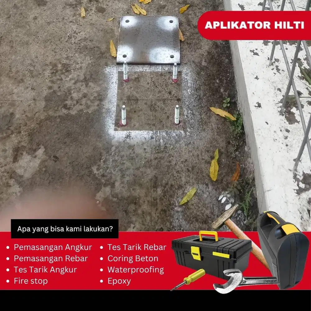 Harga jasa chemical angkur M10