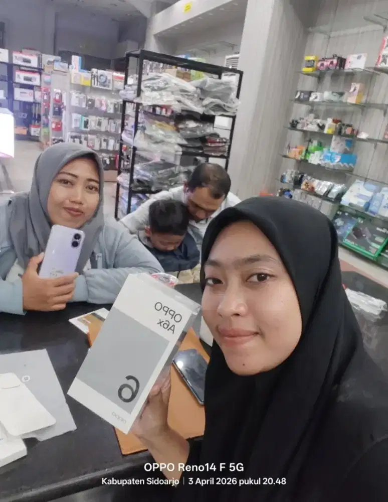 Oppo A6x ready ram 12 dan 16