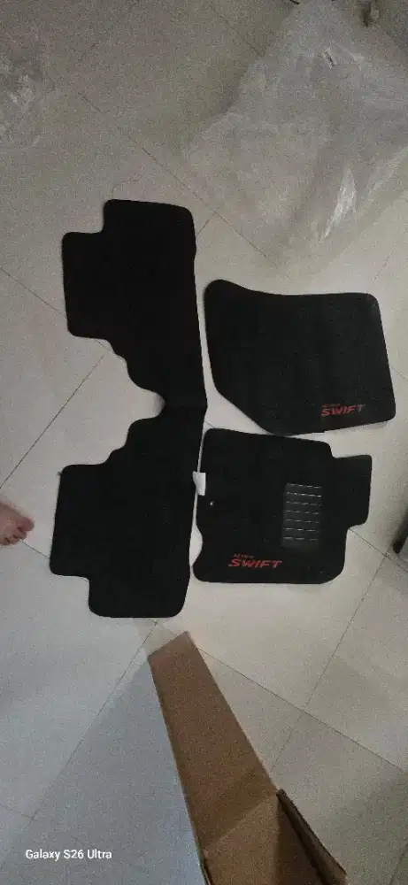 Karpet ORI bludru mobil swift