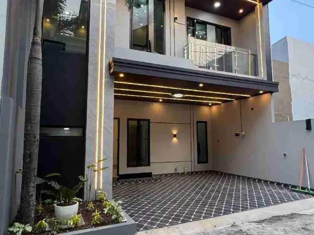 Rumah baru modern dalam cluster Jagakarsa kahfi 1