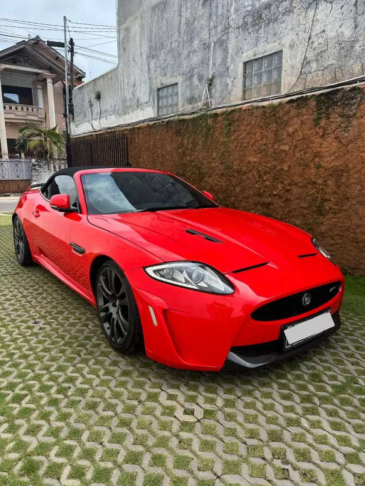 Jaguar XK RS convertible 2013 Merah Red 2012 2014 Jaguar XK RS