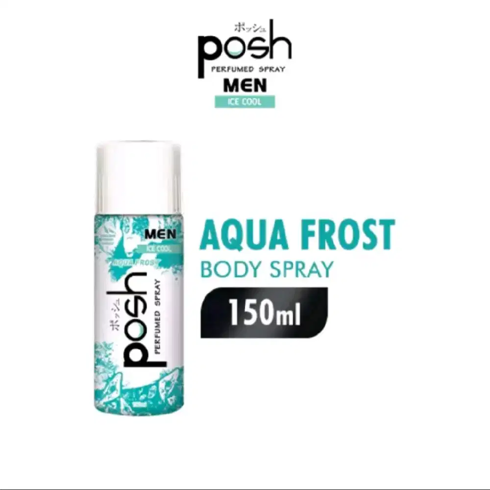Posh Men Body Spray Aqua Frost Ice Cool 150ML